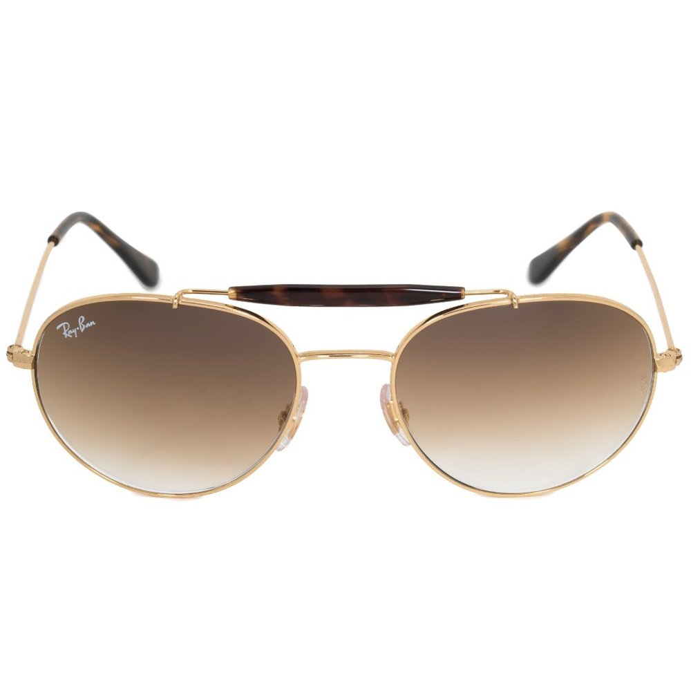 Ray-Ban Brown Aviator Sunglasses